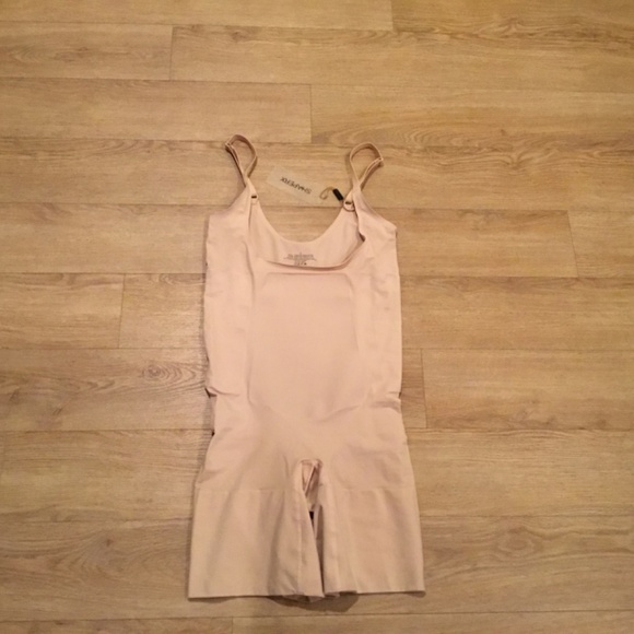 Women’s Full Body Seamless Tummy Control Colombianas Open Bust Shapewear - Picture 8 of 10